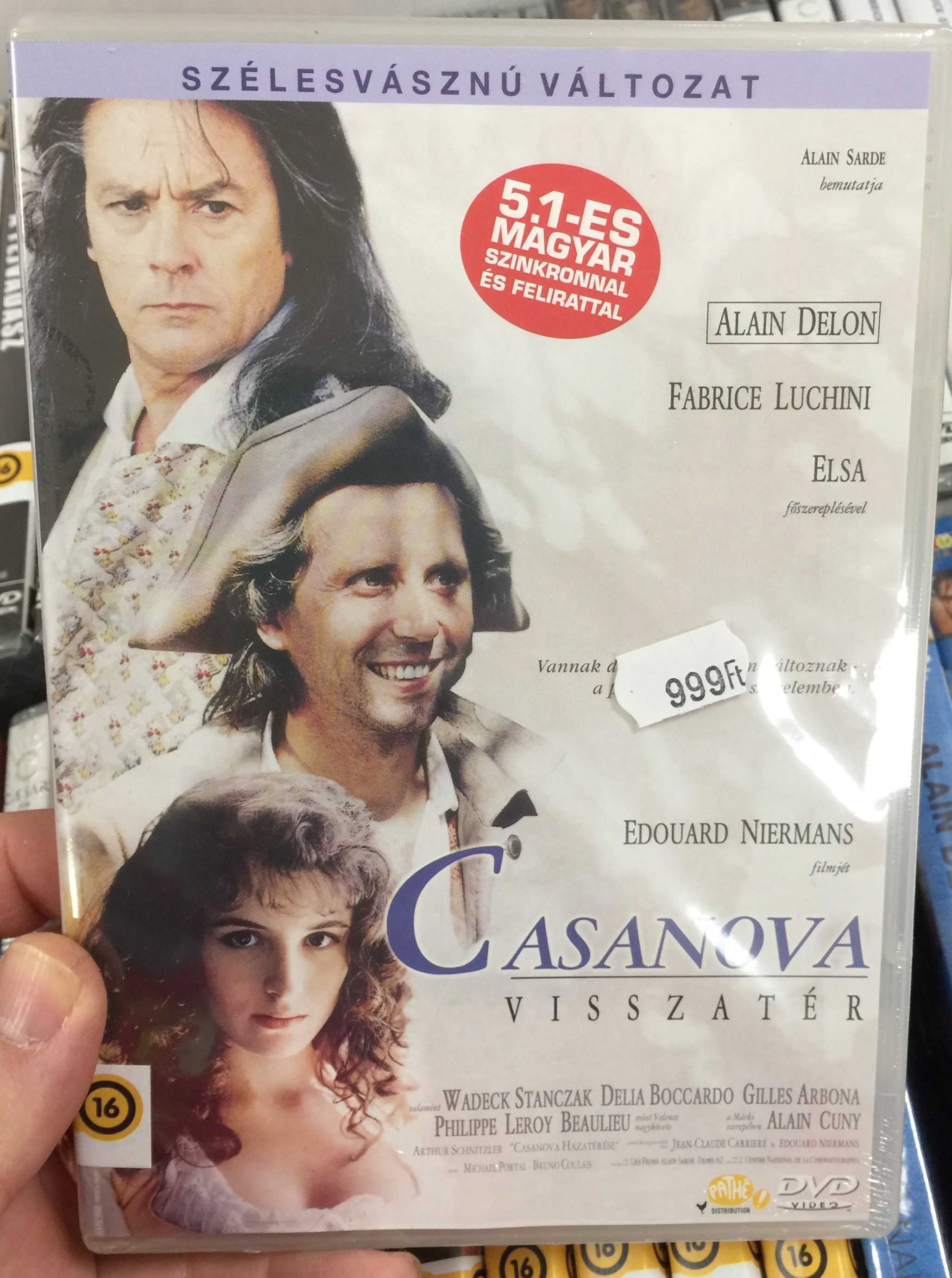 Le Retour de Casanova DVD 1992 Casanova visszatér  1